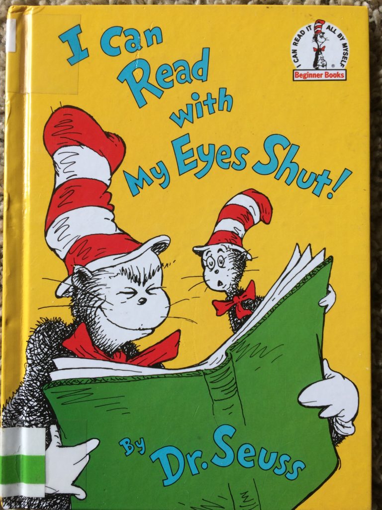 I Can Read with My Eyes Shut